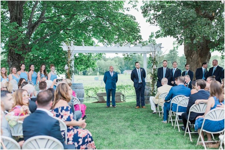Flag Hill Winery Wedding Lee, New Hampshire Colin & Kate Caitlin