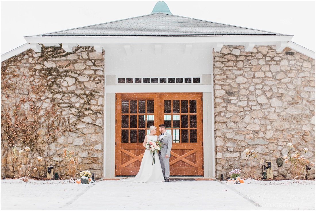 Styled Wedding At The Stone Barn Standish Maine